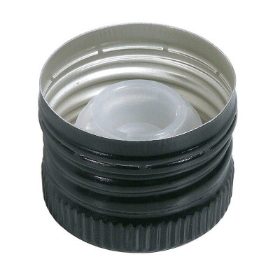 Zakrętka zielona z pierścieniem gwarancyjnym_wkładka PE fi 31,5/24 (10 szt.)