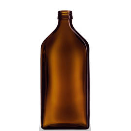 Butelka płaska 500 ml fi 28 (28 szt.)