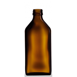 Butelka płaska 250 ml fi 28 (45 szt.)