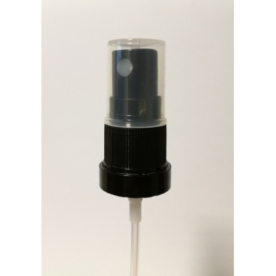 Atomizer czarny fi 18 z pierścieniem gwarancyjnym