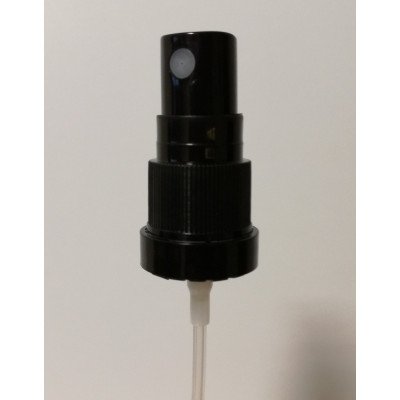 Atomizer czarny fi 18 z pierścieniem gwarancyjnym